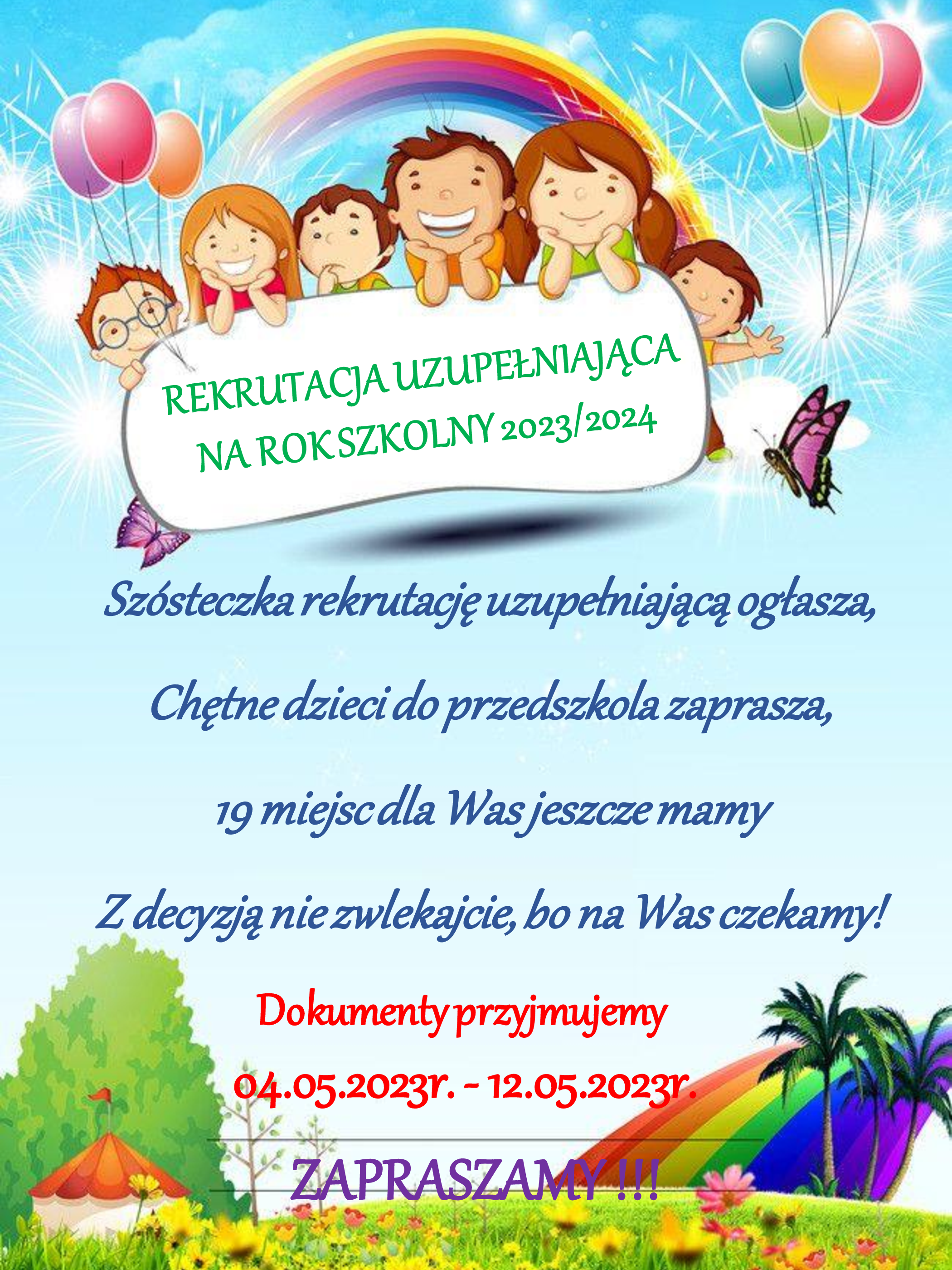 Rekrutacja uzupełniająca