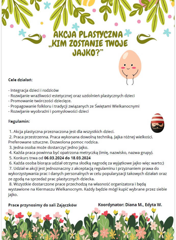 "Kim zostanie Twoje jajko?"