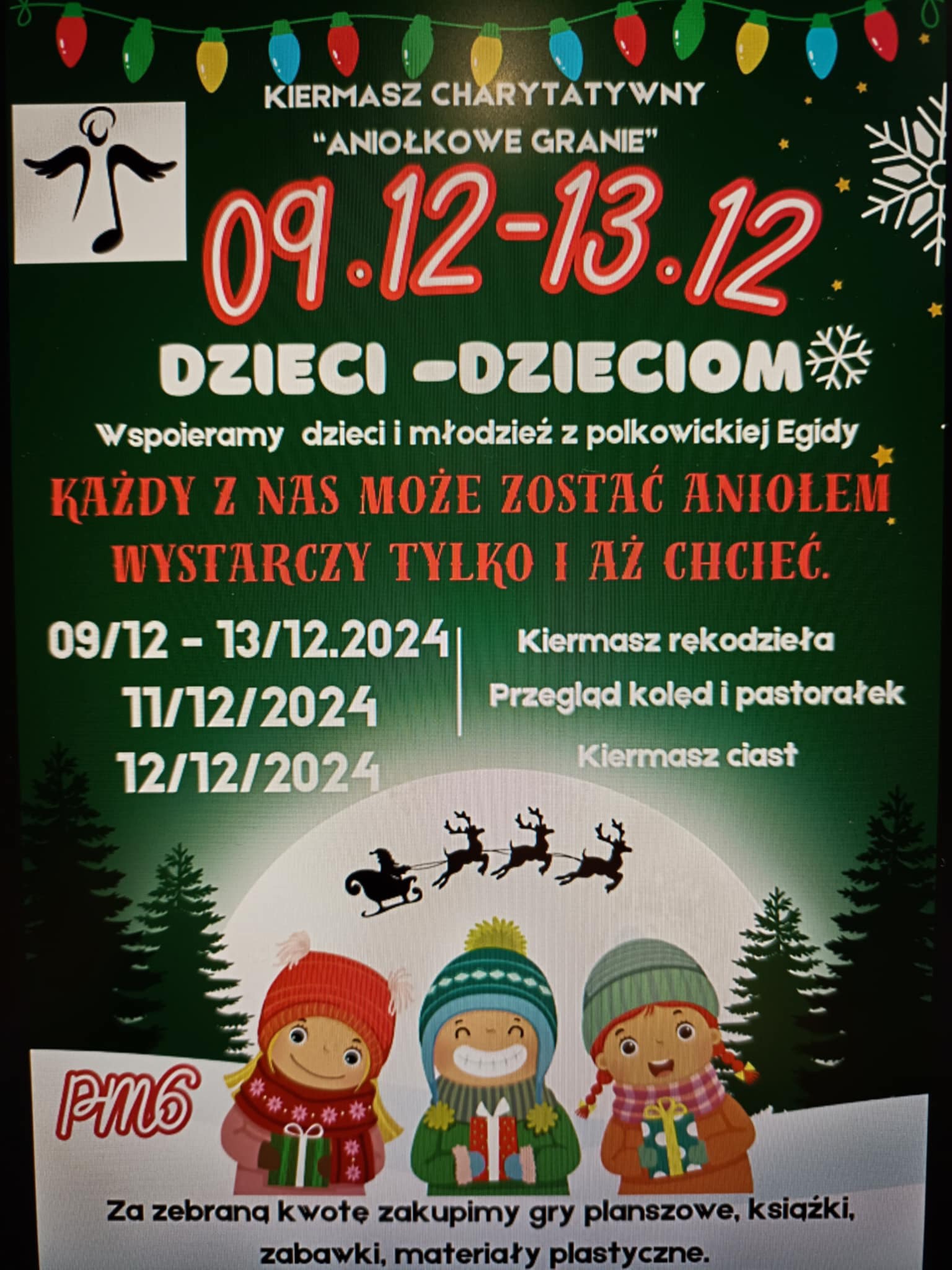 Kiermasz Charytatywny - Aniołkowe Granie