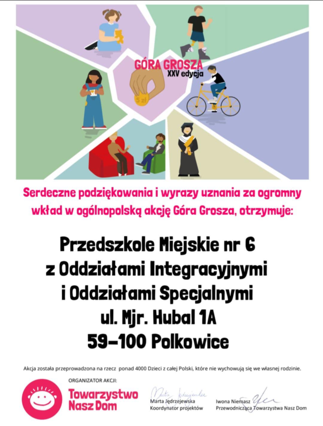 Podsumowanie "G&oacute;ry Grosza"