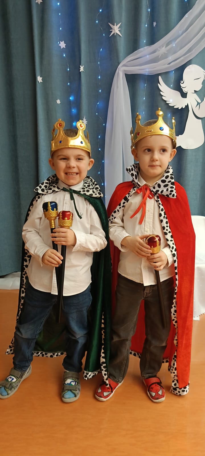 Jasełka w wykonaniu dzieci z grupy "Misie"