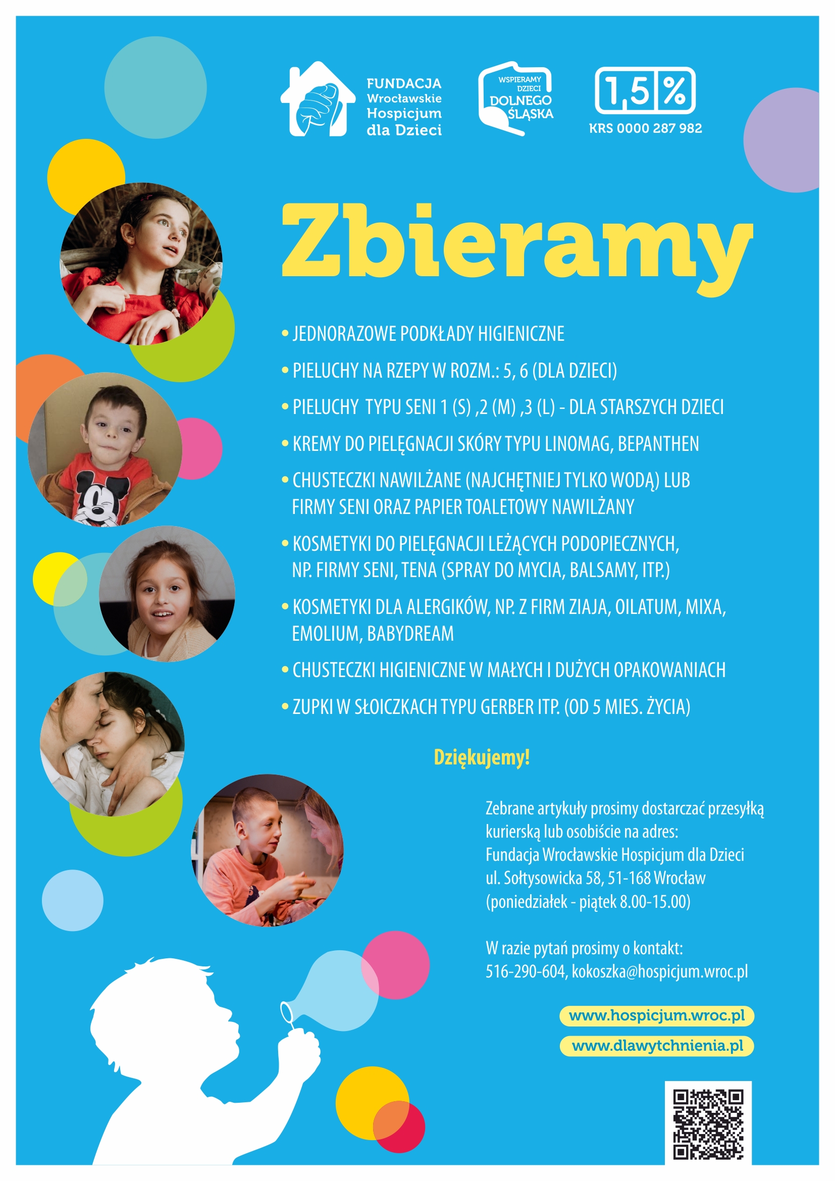 Zbiórka dla Hospicjum