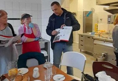 Relacja ze szkolenia „Nowoczesne techniki przygotowywania potraw”