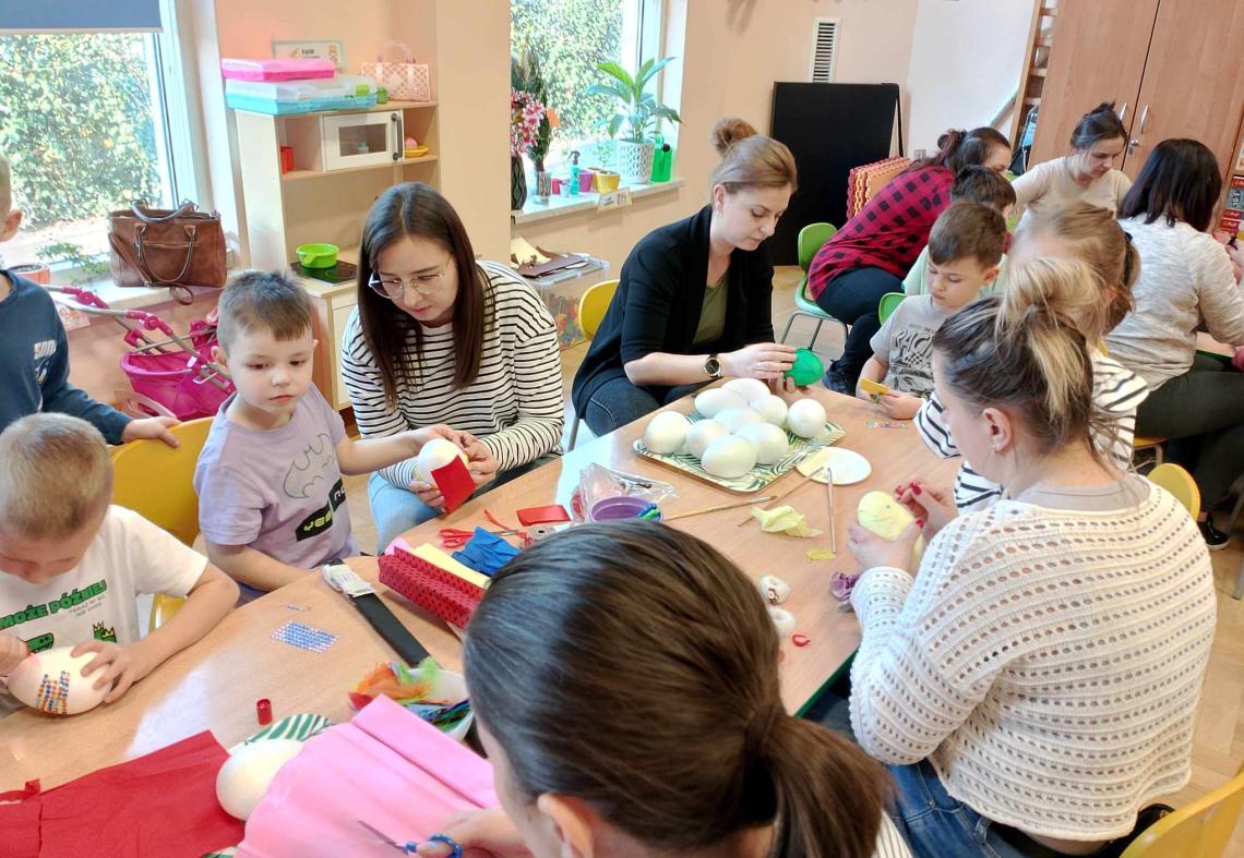 Warsztaty Wielkanocne w grupie "Zajączki"