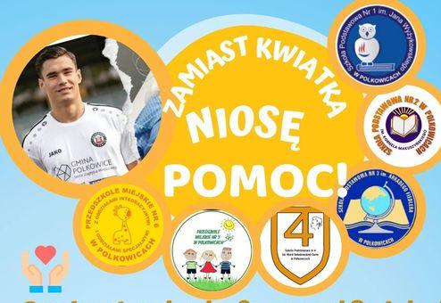 ,,Zamiast kwiatka niosę pomoc"
