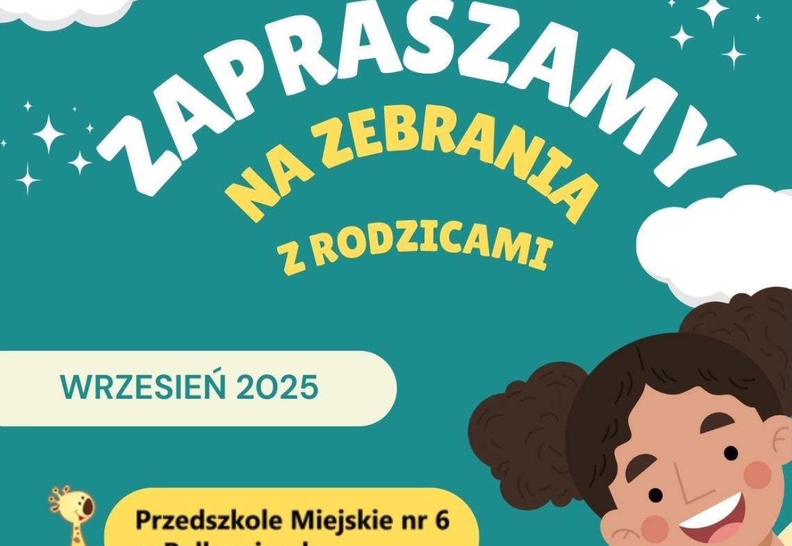 Zebrania z Rodzicami Wrzesień 2025r.