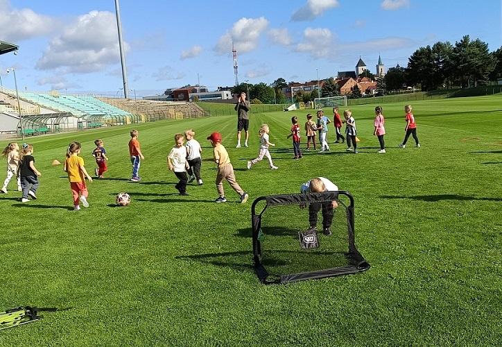 Wycieczka grupy „Misie” do Klubu Sportowego Górnik Polkowice