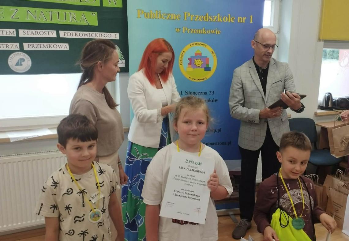 X Powiatowy Konkurs Przedszkolny „Żyjmy zdrowo i wesoło w zgodzie z naturą”